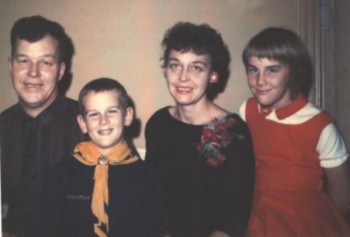 Richard,Craig,Vivien, and Teresia 1964
